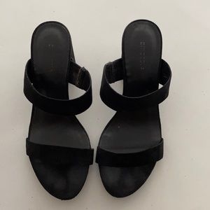 Black HM Block heels